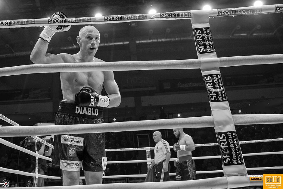 Gala boksu w Nysie - Diablo konta Gradajew