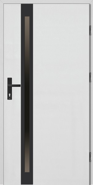 Drzwi wejściowe białe NERO Marcello Uno Plus