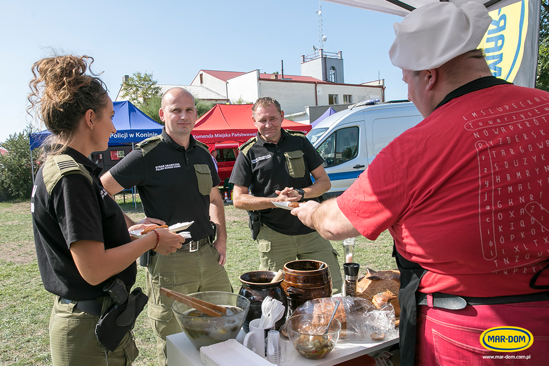 Bieg mundurowych Rzgów 2019 - stoisko MAR-DOM