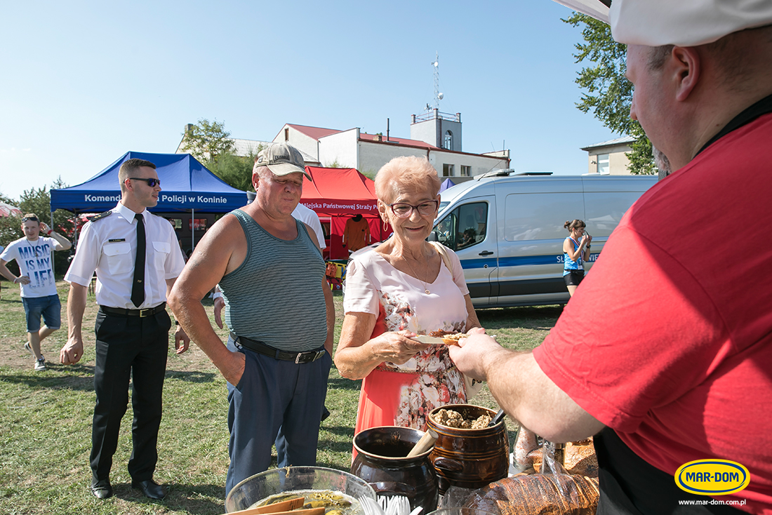 Bieg mundurowych Rzgów 2019 - stoisko MAR-DOM