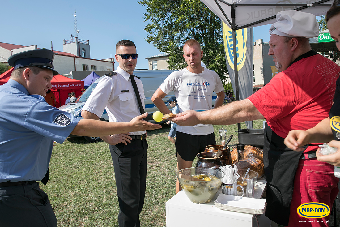 Bieg mundurowych Rzgów 2019 - stoisko MAR-DOM