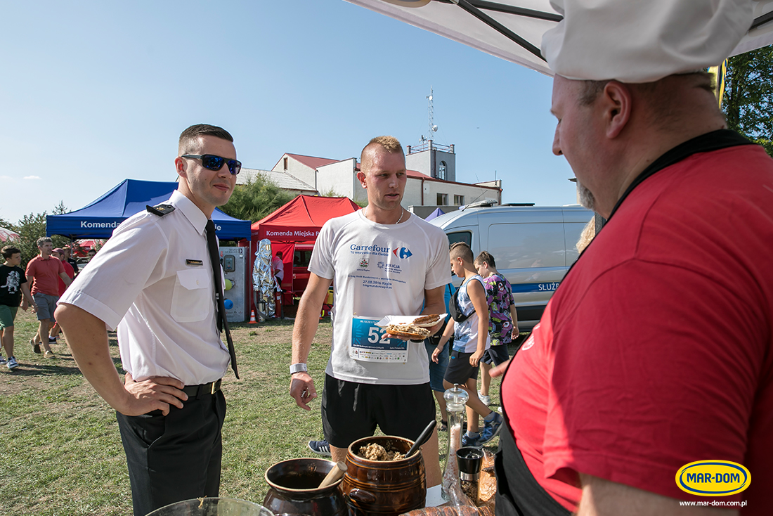 Bieg mundurowych Rzgów 2019 - stoisko MAR-DOM