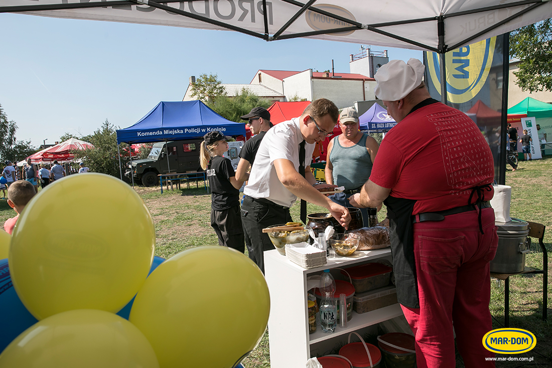 Bieg mundurowych Rzgów 2019 - stoisko MAR-DOM