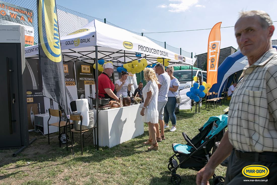 Bieg mundurowych Rzgów 2019 - stoisko MAR-DOM