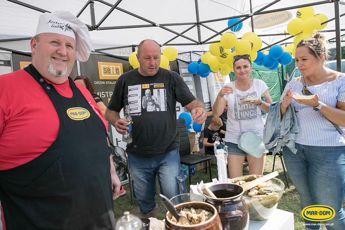 Bieg mundurowych Rzgów 2019 - stoisko MAR-DOM