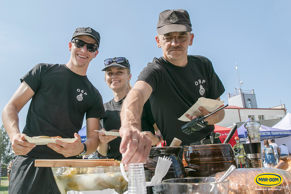 Bieg mundurowych Rzgów 2019 - stoisko MAR-DOM