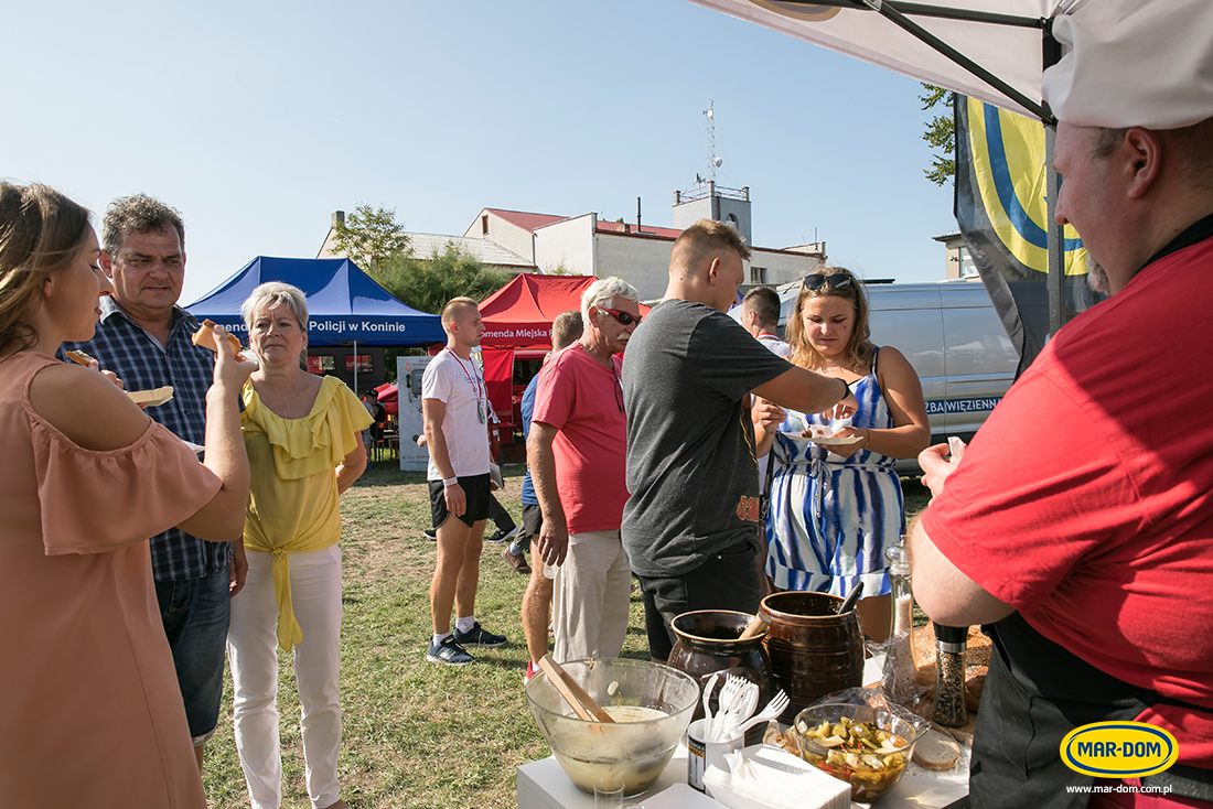 Bieg mundurowych Rzgów 2019 - stoisko MAR-DOM