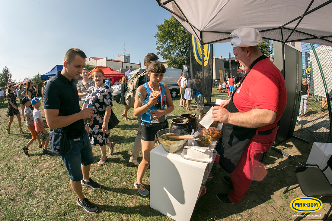 Bieg mundurowych Rzgów 2019 - stoisko MAR-DOM