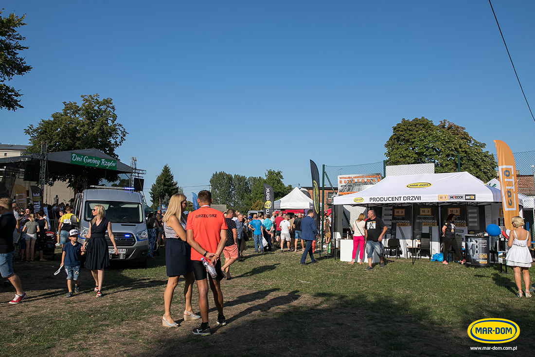 Bieg mundurowych Rzgów 2019 - stoisko MAR-DOM