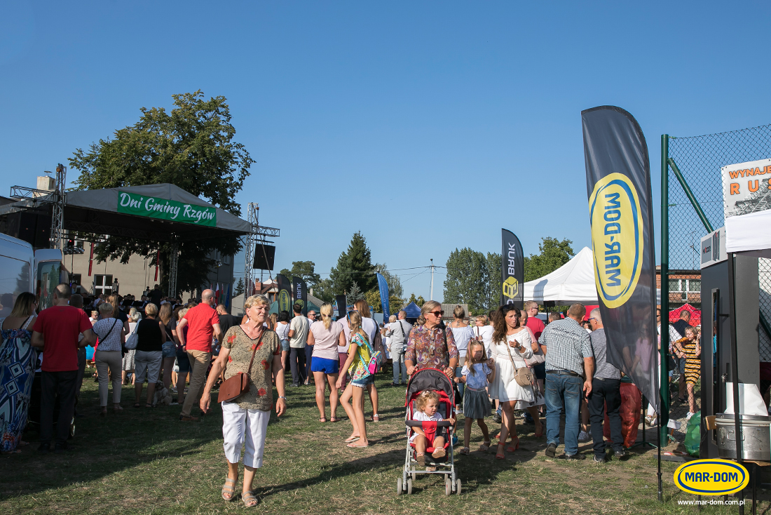 Bieg mundurowych Rzgów 2019 - stoisko MAR-DOM