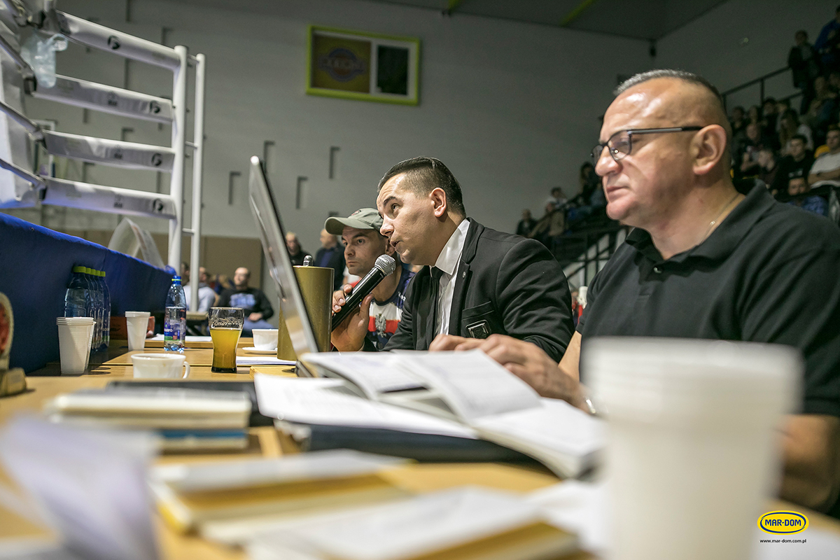 Mecz boksu olimpijskiego o puchar MAR-DOM Konin