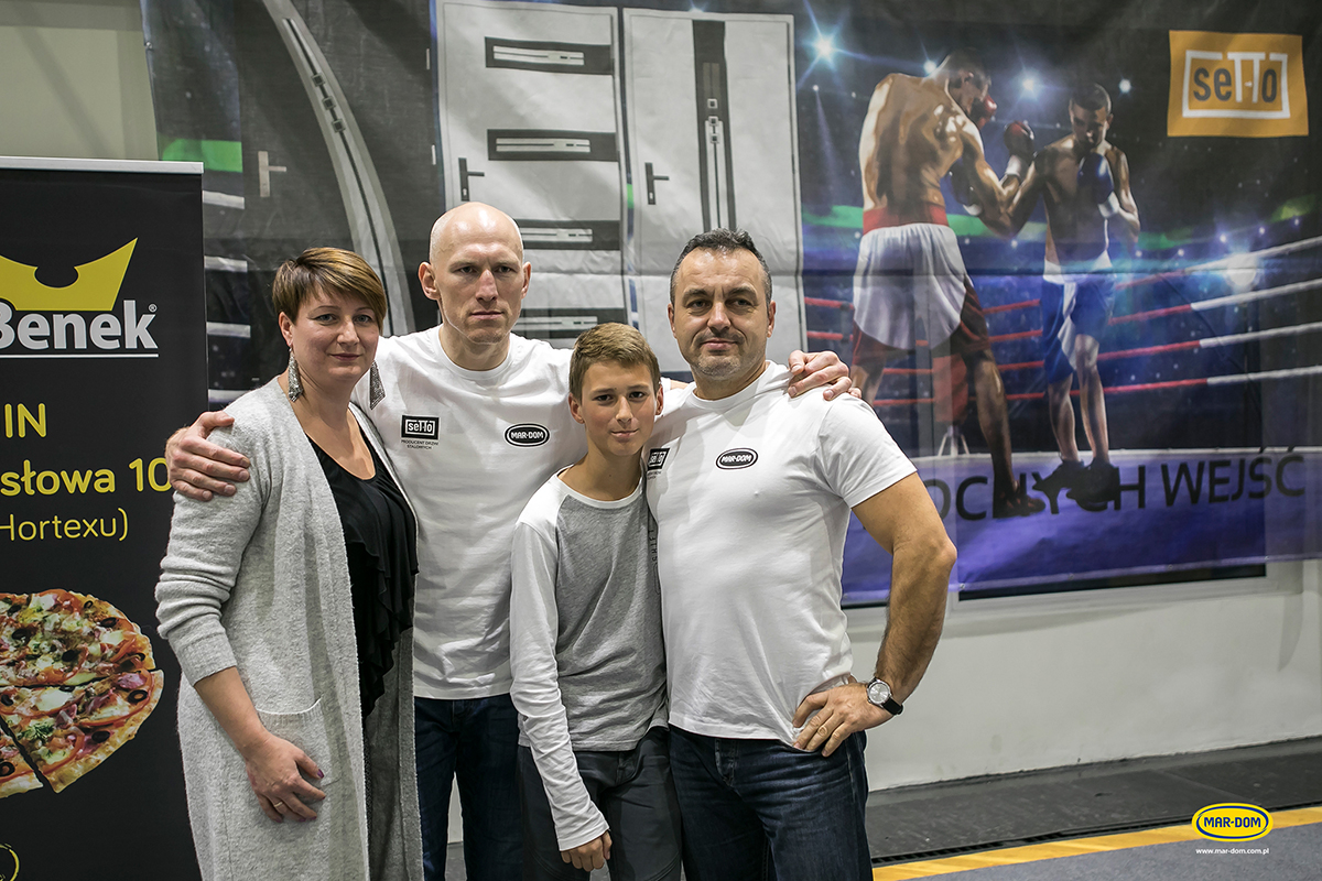 Mecz boksu olimpijskiego o puchar MAR-DOM Konin