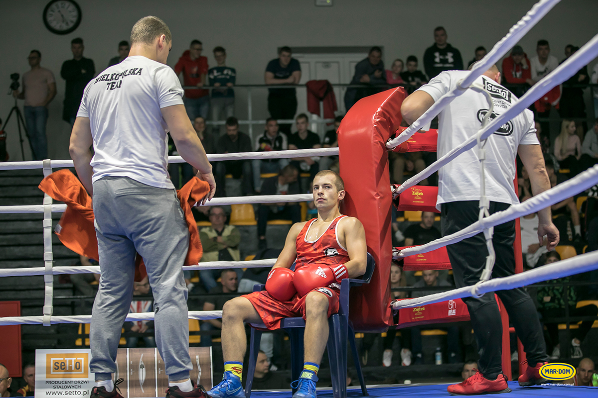 Mecz boksu olimpijskiego o puchar MAR-DOM Konin