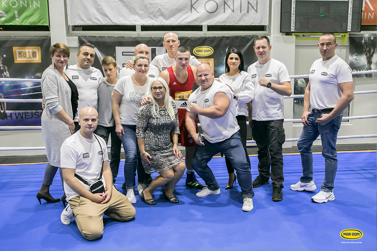 Mecz boksu olimpijskiego o puchar MAR-DOM Konin
