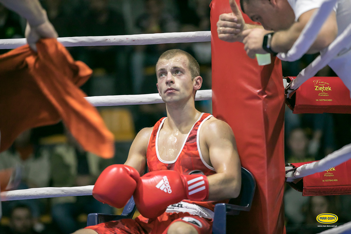Mecz boksu olimpijskiego o puchar MAR-DOM Konin