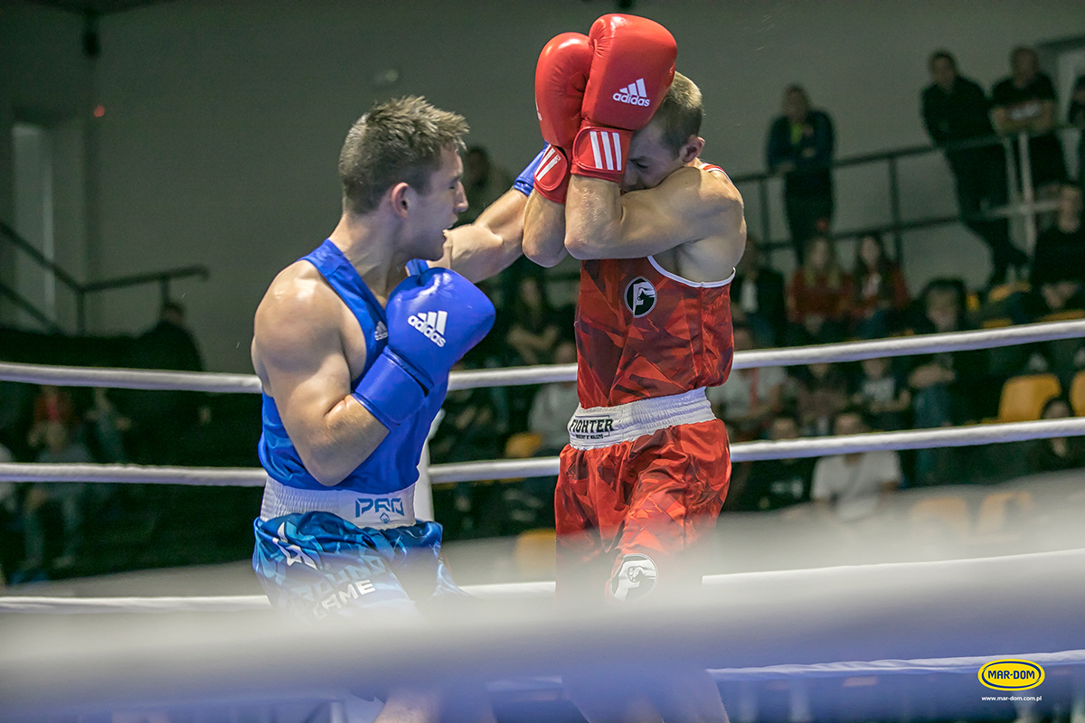Mecz boksu olimpijskiego o puchar MAR-DOM Konin