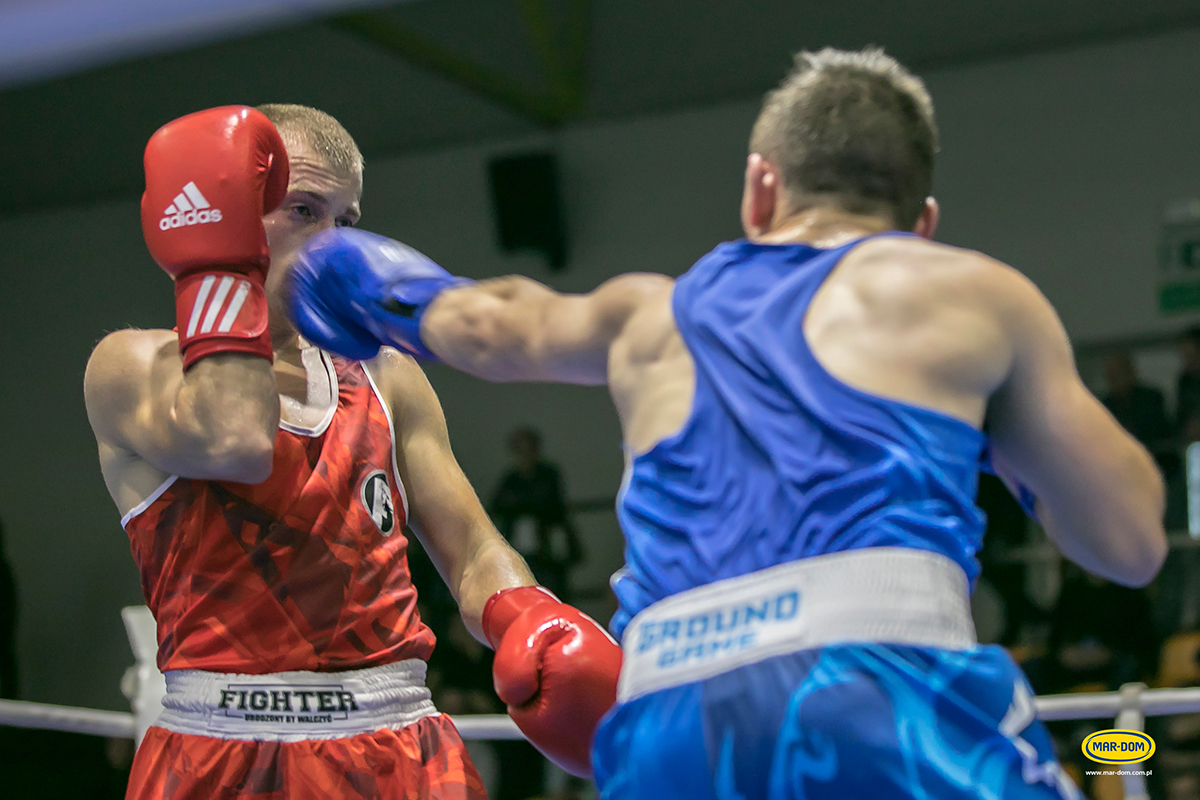 Mecz boksu olimpijskiego o puchar MAR-DOM Konin