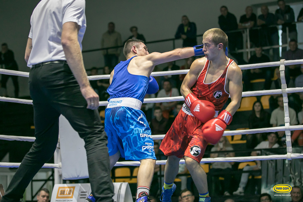Mecz boksu olimpijskiego o puchar MAR-DOM Konin
