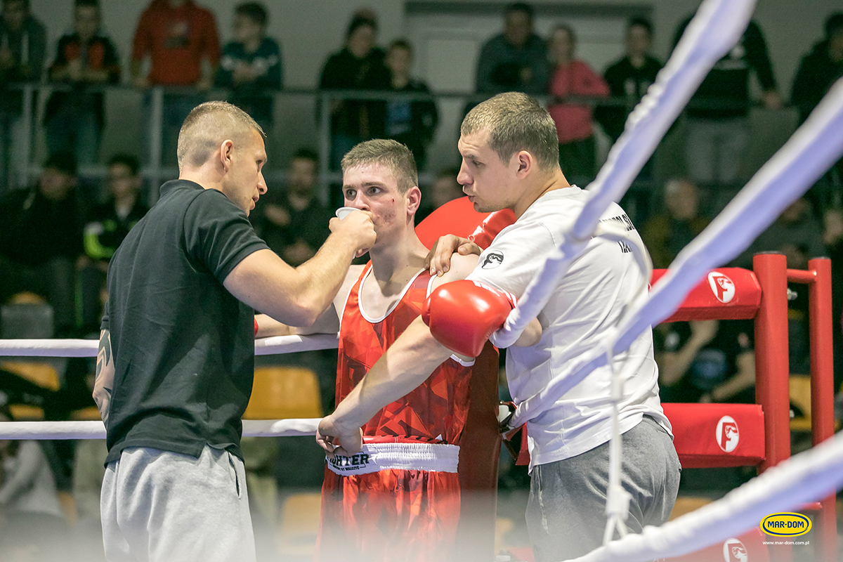 Mecz boksu olimpijskiego o puchar MAR-DOM Konin
