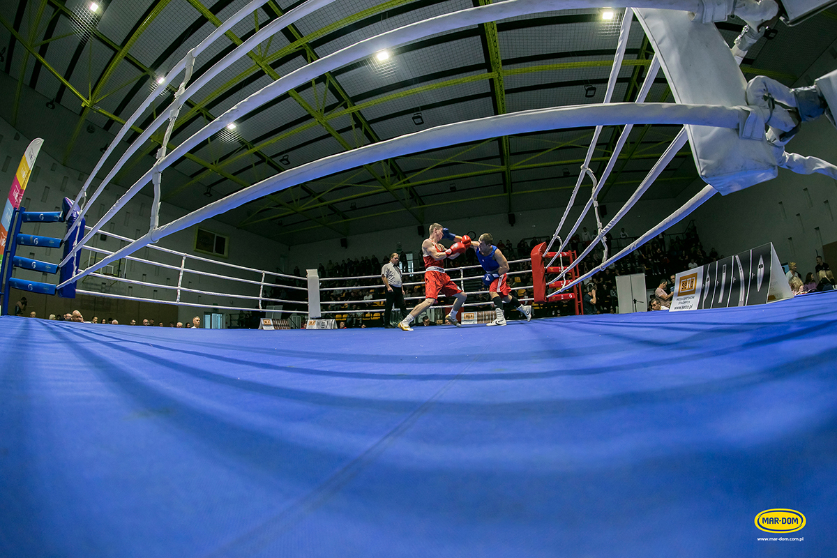 Mecz boksu olimpijskiego o puchar MAR-DOM Konin