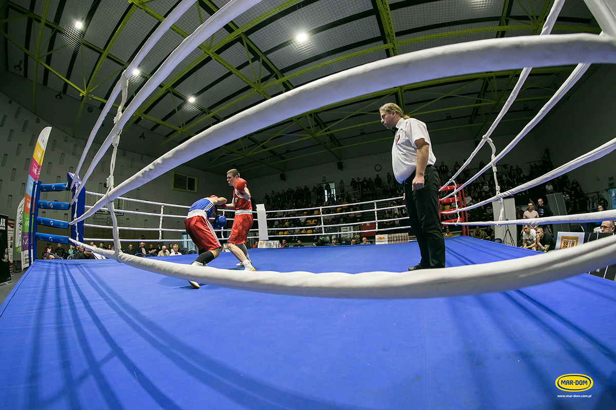 Mecz boksu olimpijskiego o puchar MAR-DOM Konin