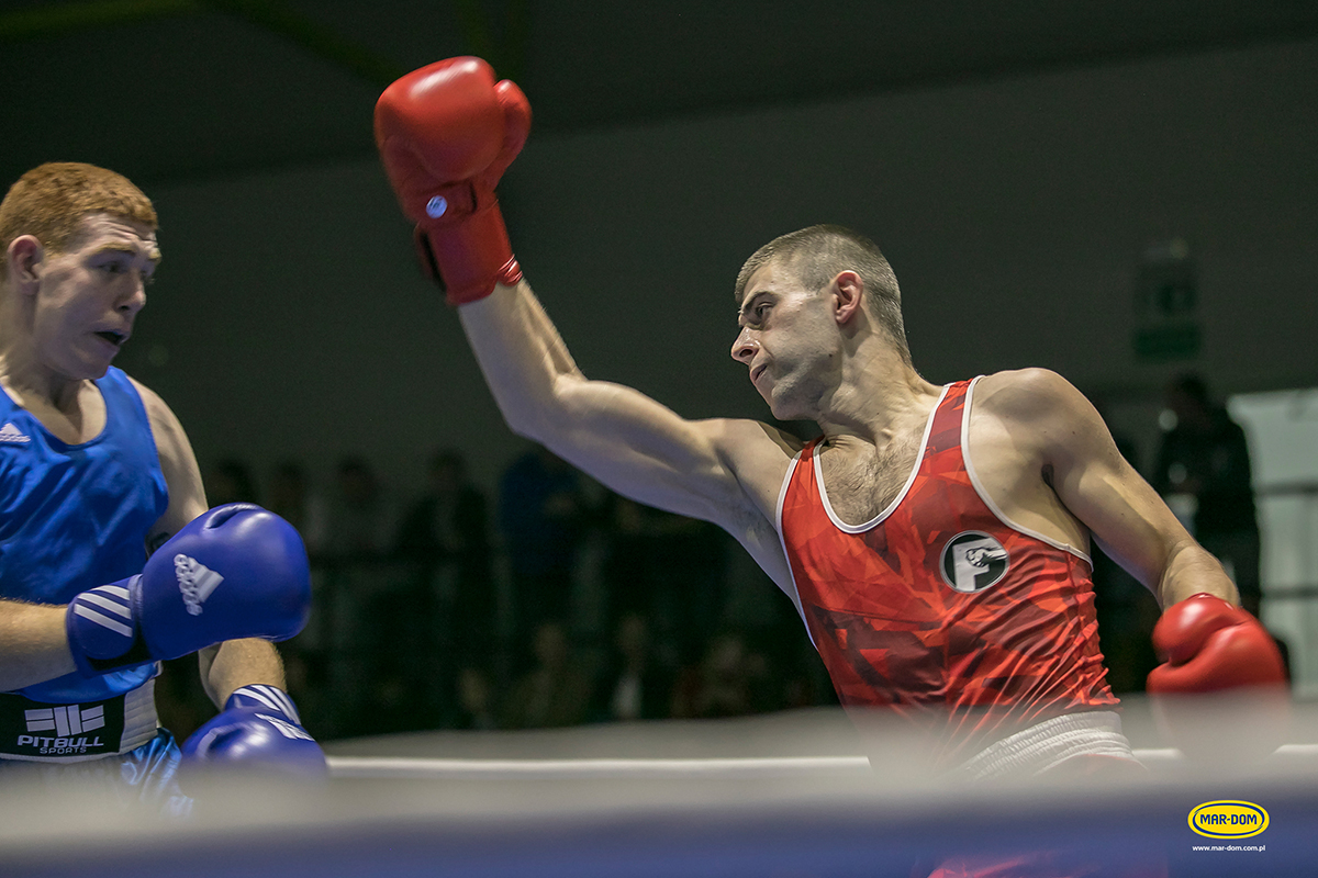 Mecz boksu olimpijskiego o puchar MAR-DOM Konin