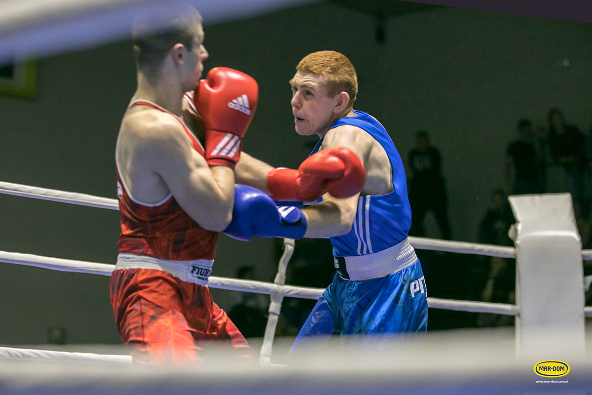 Mecz boksu olimpijskiego o puchar MAR-DOM Konin
