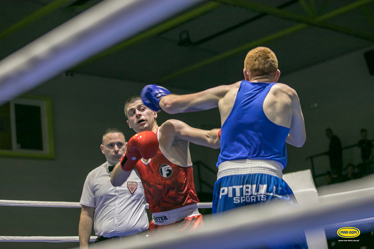 Mecz boksu olimpijskiego o puchar MAR-DOM Konin