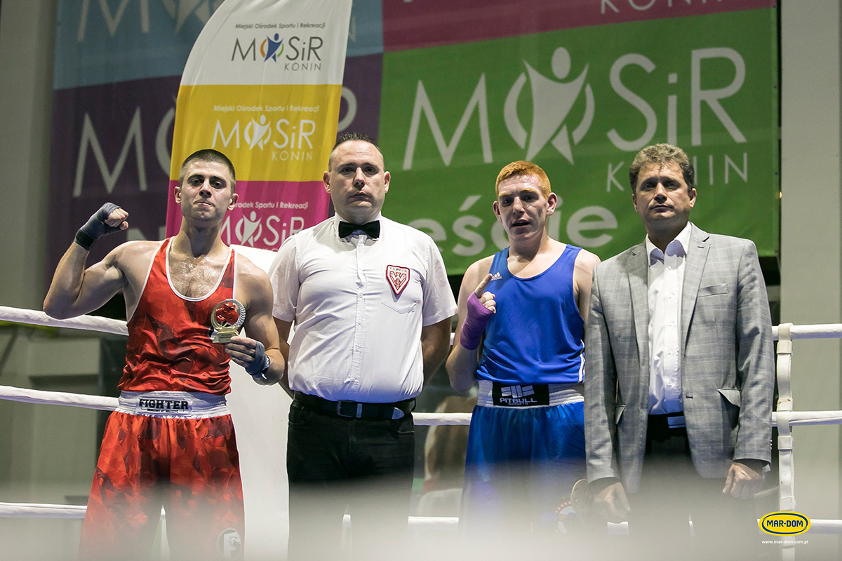 Mecz boksu olimpijskiego o puchar MAR-DOM Konin