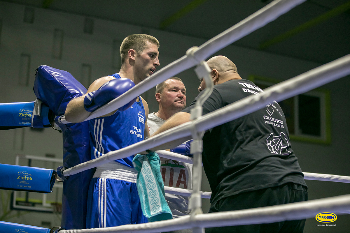 Mecz boksu olimpijskiego o puchar MAR-DOM Konin