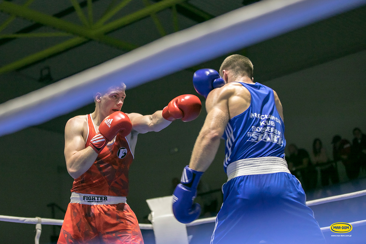 Mecz boksu olimpijskiego o puchar MAR-DOM Konin