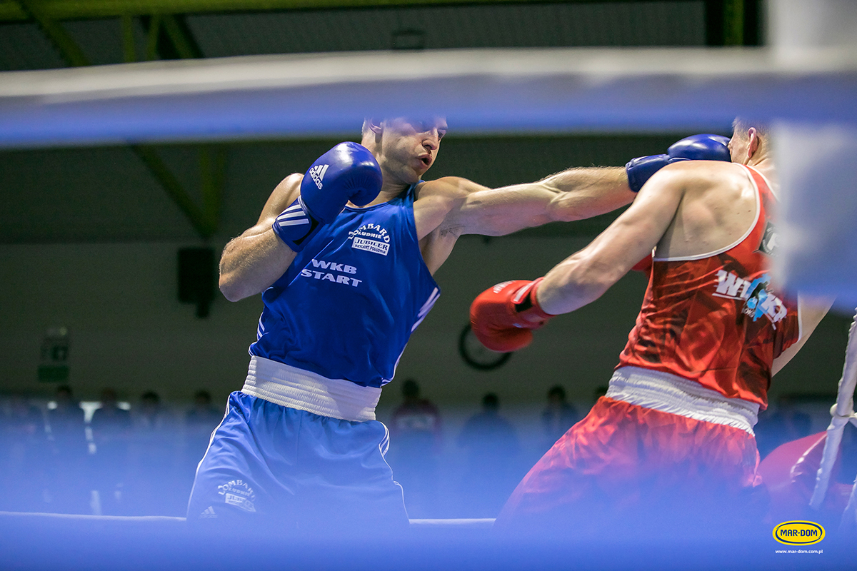 Mecz boksu olimpijskiego o puchar MAR-DOM Konin