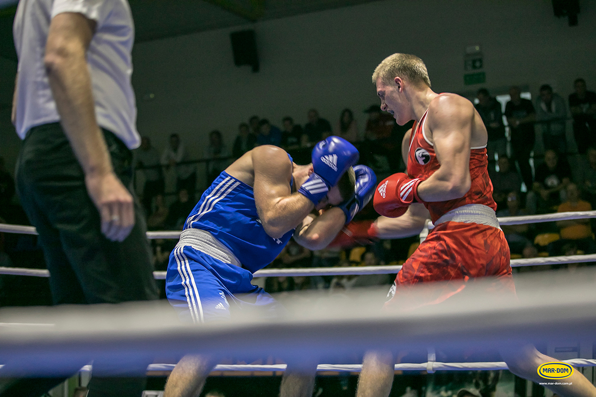 Mecz boksu olimpijskiego o puchar MAR-DOM Konin