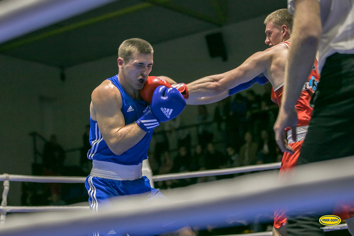 Mecz boksu olimpijskiego o puchar MAR-DOM Konin