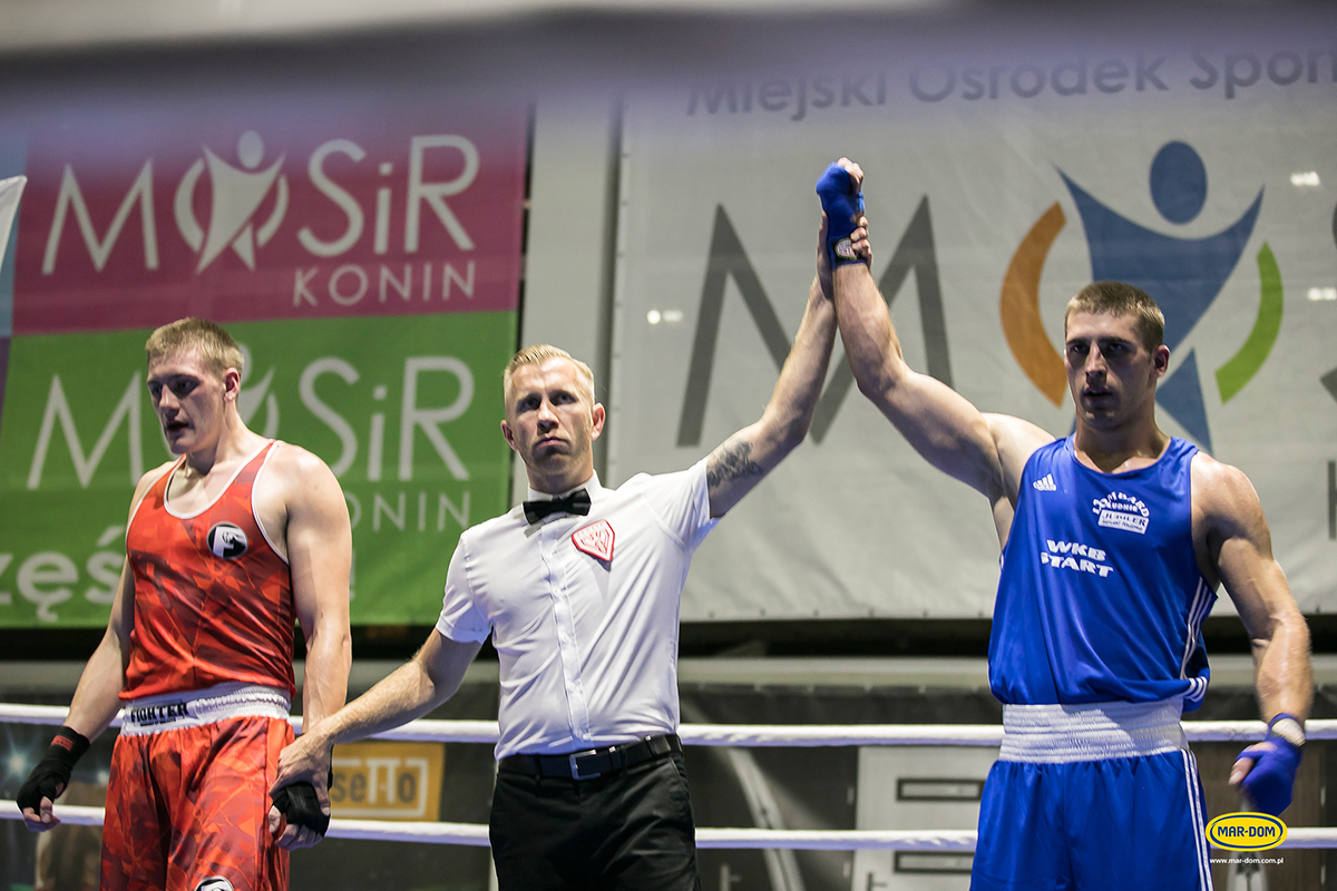 Mecz boksu olimpijskiego o puchar MAR-DOM Konin