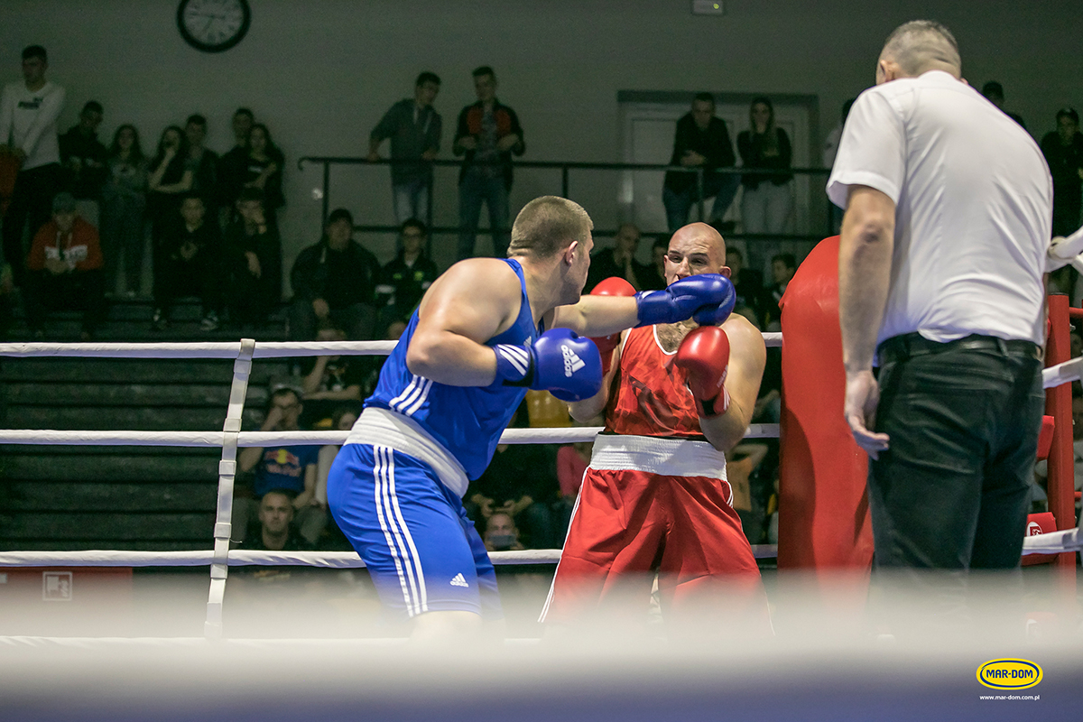 Mecz boksu olimpijskiego o puchar MAR-DOM Konin