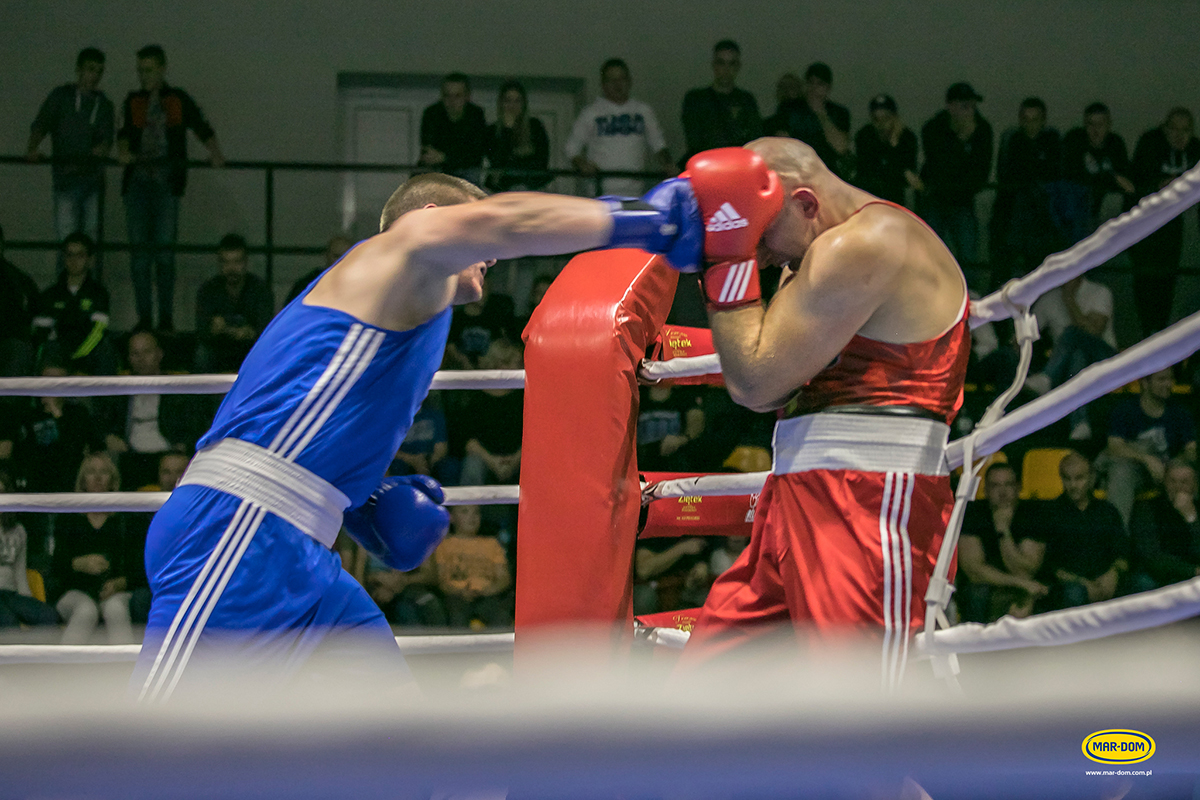 Mecz boksu olimpijskiego o puchar MAR-DOM Konin
