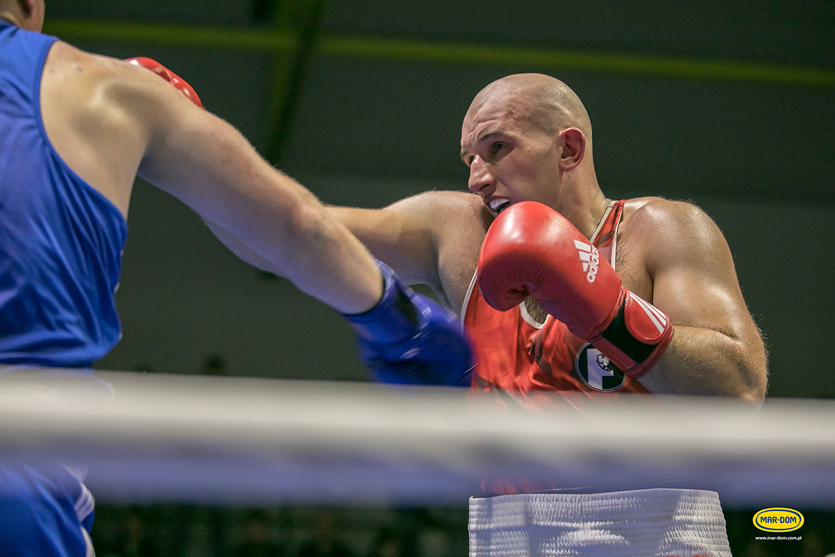 Mecz boksu olimpijskiego o puchar MAR-DOM Konin