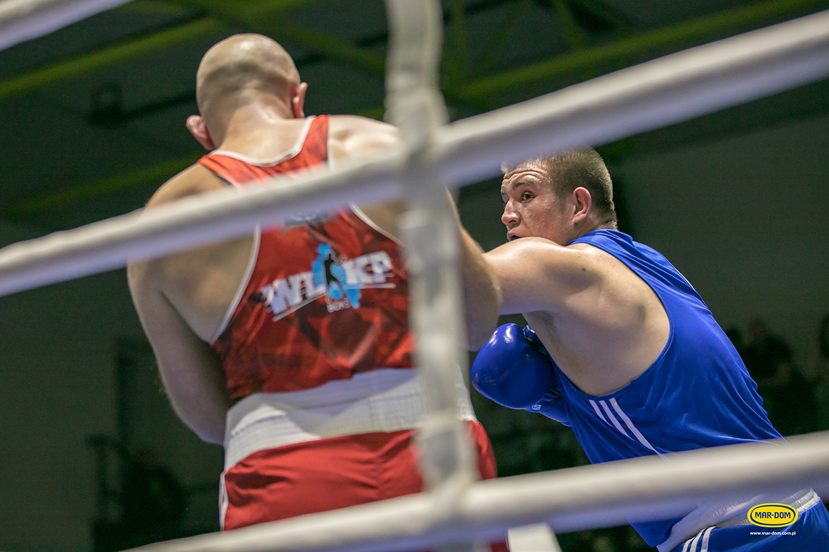 Mecz boksu olimpijskiego o puchar MAR-DOM Konin