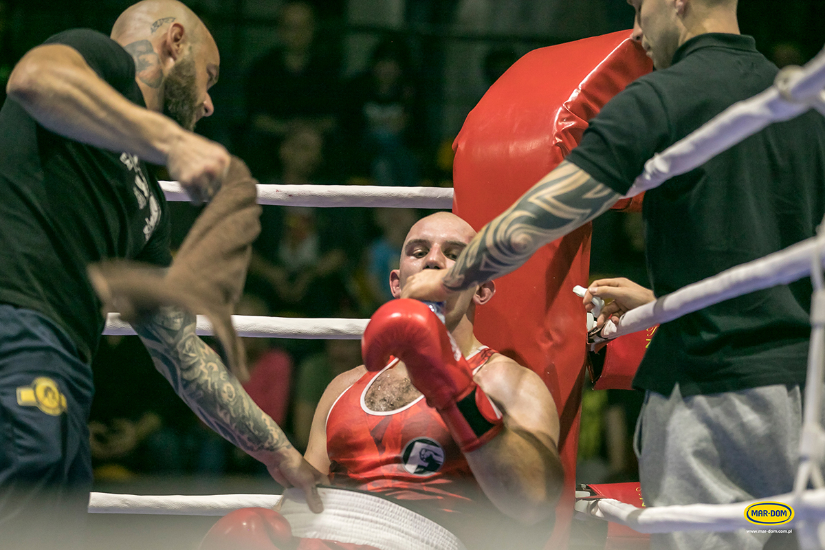 Mecz boksu olimpijskiego o puchar MAR-DOM Konin