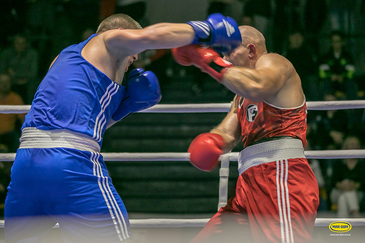Mecz boksu olimpijskiego o puchar MAR-DOM Konin