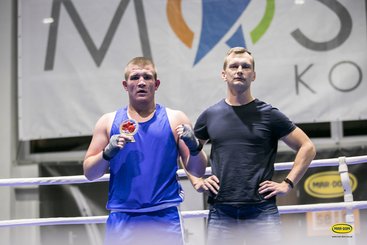 Mecz boksu olimpijskiego o puchar MAR-DOM Konin