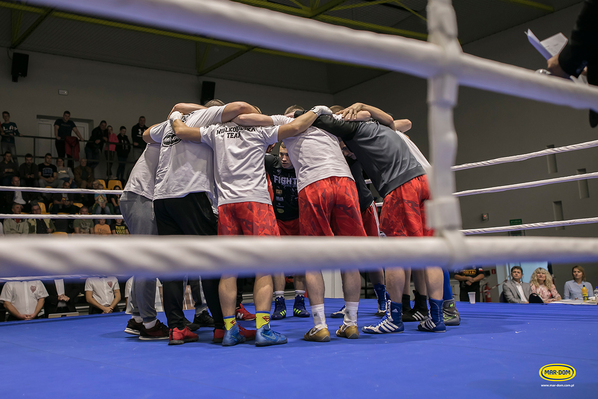 Mecz boksu olimpijskiego o puchar MAR-DOM Konin