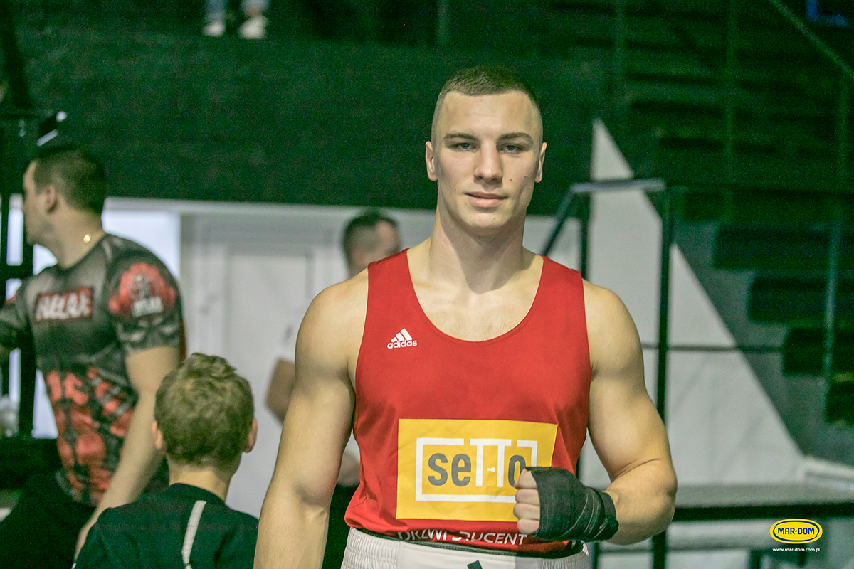 Mecz boksu olimpijskiego o puchar MAR-DOM Konin