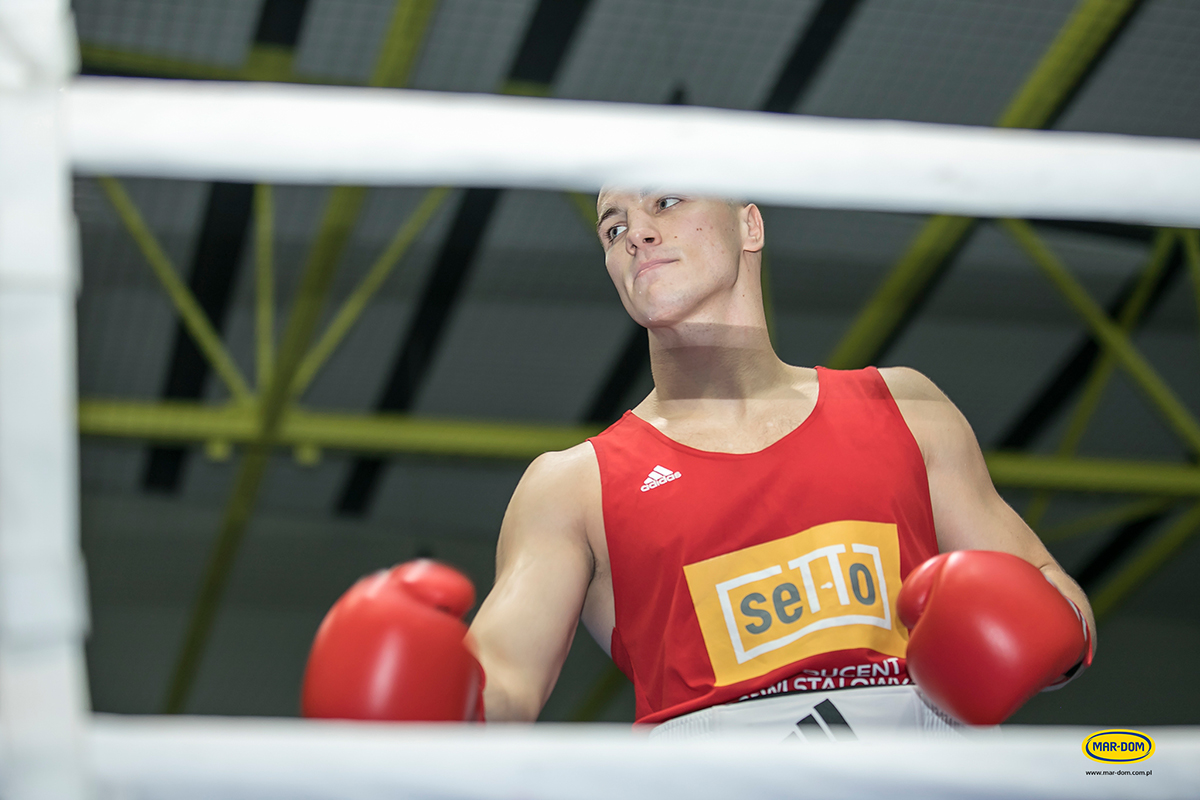 Mecz boksu olimpijskiego o puchar MAR-DOM Konin