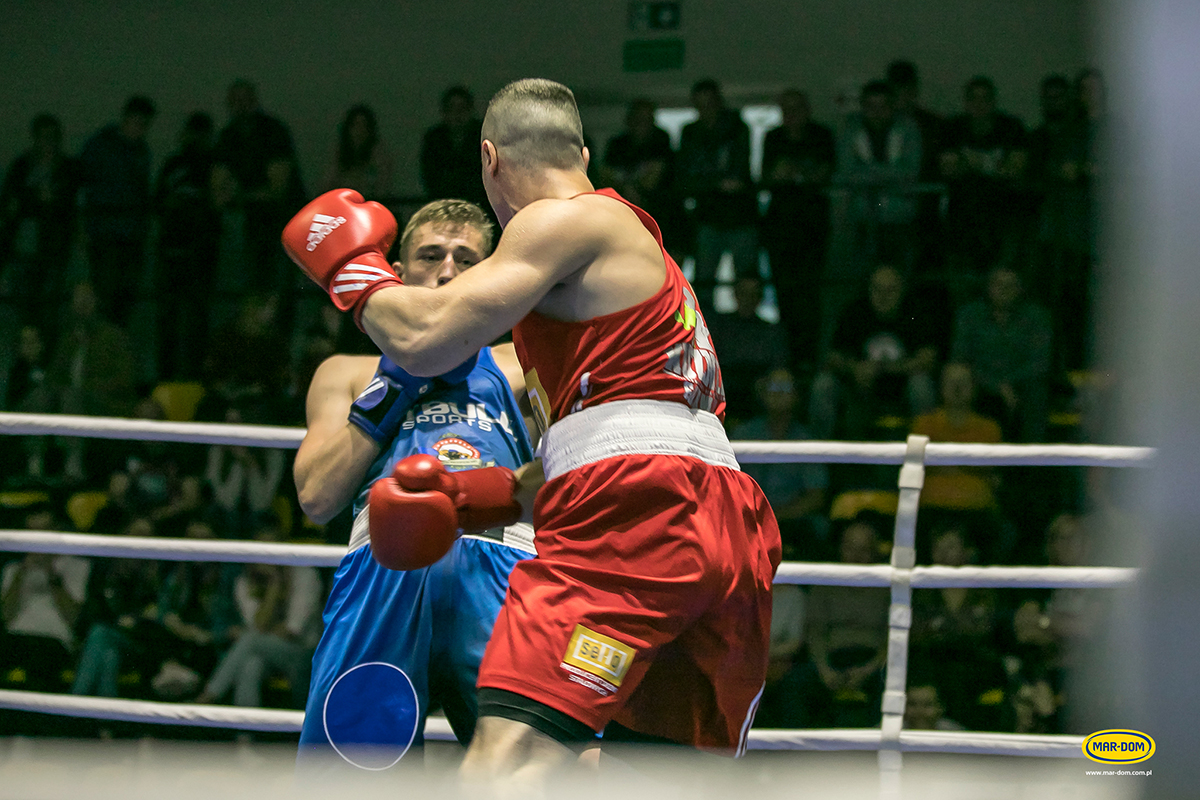 Mecz boksu olimpijskiego o puchar MAR-DOM Konin