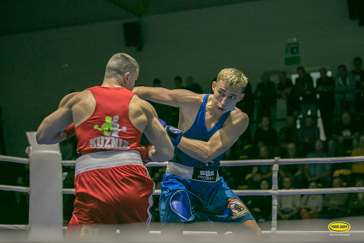 Mecz boksu olimpijskiego o puchar MAR-DOM Konin