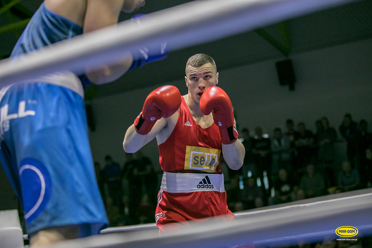 Mecz boksu olimpijskiego o puchar MAR-DOM Konin