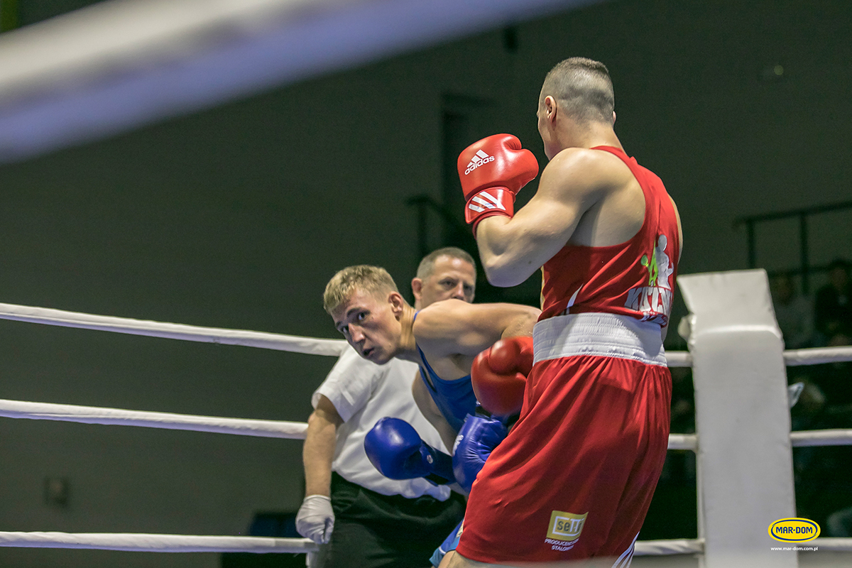 Mecz boksu olimpijskiego o puchar MAR-DOM Konin
