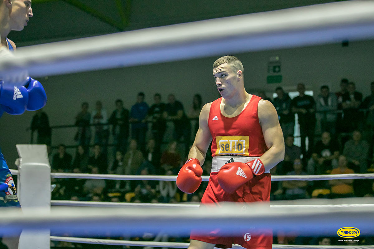 Mecz boksu olimpijskiego o puchar MAR-DOM Konin